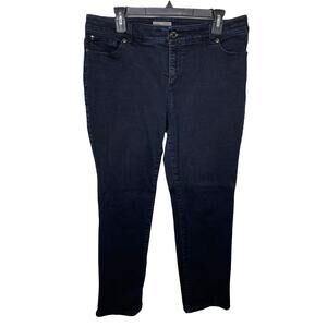 SO Slimming by Chino's Black Jeans Women's 2 Short